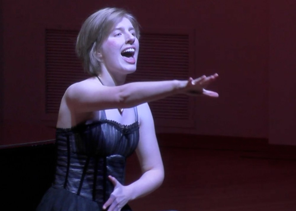 Luscinda L. Dickey in solo recital, 2026.